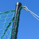 Ultimate Archery Netting Poles [Pack of 2] - Secure Archery Backstop & Safety Nets [Net World Sports]