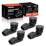 A-Premium 4-PC Reverse Backup Parking Assist Sensor Compatible with Select Toyota Models - RAV4 2014-2018, Tacoma 2015-2022, Tundra 2014-2021, Replace# 89341-0C010, 89341-0C020