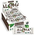 ALOHA Organic Plant Based Protein Bars, Coconut Chocolate Almond, 1.98-Ounce Bars (Pack of 12)