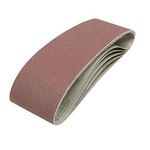 Silverline 391857 Sanding Belts 75 x 533 mm 5pk 40 Grit