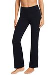 Jockey Women's Slim Bootleg Pant, Deep Black, 3X