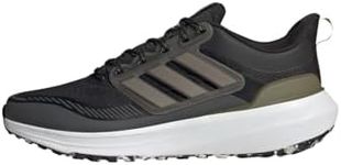 adidas Men's Performance Ultrabounce Trail Running Shoes, Core Black/Cloud White/Preloved Yellow, US 7.5