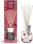 Yankee Candle Signature Scented Reed Diffuser | Black Cherry Aroma Diffuser | up to 10 Weeks of Fragrance | 100 ml | Perfect Gifts for Women