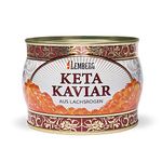 500g CAVIAR SALMON CHUM KETA RED KAVIAR. Лососевая икра. AKA: kaviar, ikura, икра. You can now afford real CAVIAR by the SPOONFUL!!!