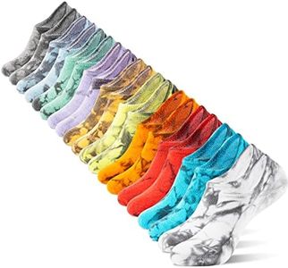 IDEGG No Show Socks Women 10 Pairs Low Cut Anti-Slid Novelty Athletic Casual Cotton Socks