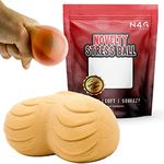 Need For Gift - Testes Stress Ball Anxiety Relief - Christmas Stocking Filler Present - Rude Gifts for Boyfriend Husband Men Him - Office Party Accessories Secret Santa Gag Funny Prank (1 Pack)