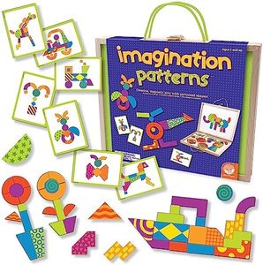 MindWare Imagination Patterns- Creative, Magnetic Play with Patterned Shapes!