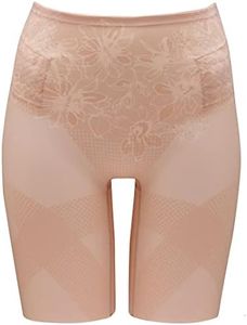 Wacoal GRC486 Women's Girdle, Raises Sagging, for Everyday Use Who Tends to Lack of Exercise, Cross Construction, SUHADA Skin Lift Step, Perfect Waist, Long Length, Smooth, PO, 82