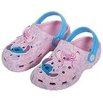 Disney Girls Stitch Clogs Sandals 1 UK Blue