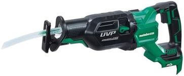 Metabo HPT 36V MultiVolt Cordless Reciprocating Saw | User Vibration Protection | Tool Body Only | CR36DAQ4, Green
