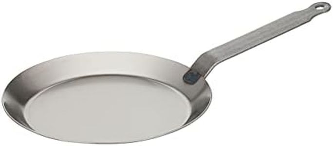 Matfer Bourgeat 62032 Black Carbon Steel Crepe Pan, 7 7/8"