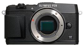 Olympus E-P5 16.1MP Compact System Camera with 3-Inch LCD-Body only (Black)