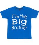 Edward Sinclair 3-4 Years Royal Blue Children's T-Shirt 'I'm The Big Brother'