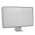 kwmobile Monitor Cover Compatible with 34-35" Monitor - Dust Cover Computer Screen Protector - White