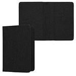 kwmobile Registration and Insurance Holder - Car Document Holder for Vehicle Documents and Cards - Fabric Covered - Black