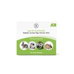 Naqua 8 x Anti-Parasite Spot On Pipettes. Treatment for Rabbits, Ferrets, Guinea Pigs, Rats & Chinchilla. Vet Strength, kills fleas, lice, mange mites