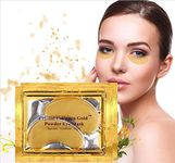 VeniCare Anti Aging Crystal 24K Gold Powder Gel Collagen Eye Masks Sheet Patch (20 Pairs)