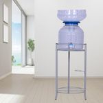 D&V ENGINEERING Metal Water Dispenser Stand, Water can stand for 20 litre bottle, 1 Pc - Gray