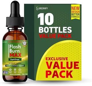 Flash Burn MAX Liquid Drops, Extra Strength, Advanced Formula, 60 Servings, 2 fl oz (10)
