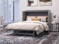 AFI,Northfield Murphy Bed Chest, Full, Grey