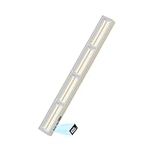 Magnetic Lights Rechargeable 4000 Lumens 7200mAh 40CM Magnetic Work Light Bar, 216 LED Bulbs Waterproof, Portable Lighting with Hook and Magnets, for Camping, DIY, Car Repair, Garage, Workshop Tasks