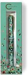 Channie's Beautiful Floral Rollerball Pen - Smooth Writing & Perfect for Home Office, Pen for Handwriting, Great Gift Idea for Teachers, Graduation Coworkers - Teal