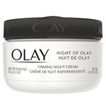 Olay Night of Olay Firming Night Cream Face Moisturizer, 56 mL