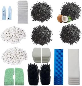 HCPJT 42 Pack Replacement Filter Media Kit for Fluval 306/307, 2 Full Sets