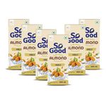 So Good Plant Based Almond Beverage Vanilla 1.2 L (6 x 200ml) | Lactose Free | Gluten Free | No Preservatives | Zero Cholesterol | Dairy Free| Source of Calcium & Vitamins