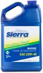 Sierra 18-9400-4 25W-40 FC-W 4-Stroke Marine Stern Drive Oil - 5 Quart