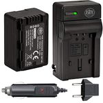 BM Premium VW-VBT190 Battery and Battery Charger for Panasonic HC-V210, HC-V250, HC-V380, HC-V510, HC-V520, HC-V550, HC-V710, HC-V720, HC-V750, HC-V770, HC-VX870, HC-VX981, HC-W580, HC-W850, HC-WXF991