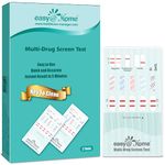 2 Pack Easy@Home 10 Panel Instant Drug Test Kits - Testing Marijuana (THC), Opiate(OPI 2000), Cocaine(COC), AMP, BAR, BZO, MDMA, MET, MTD, PCP - Urine Dip Drug Testing -#EDOAP-3104