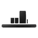 SAMSUNG HW-Q990D Sound Bar 11.1.4 ch with Dolby sound, surround sound expansion, adaptive sound, wireless subwoofer, 2024