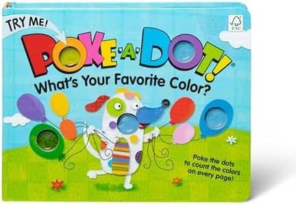 Melissa & Doug Children's Book - Poke-a-Dot: What’s Your Favorite Color (Board Book with Buttons to Pop) - FSC Certified