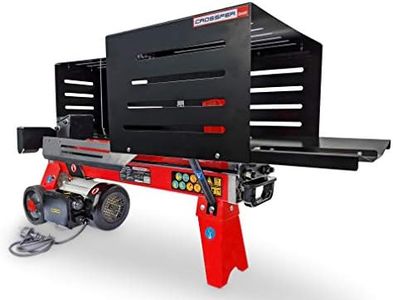 Crossfer LS6T-52Ty - Cortador de madera (6 toneladas, eléctrico, 230 V, hidráulico, 6 toneladas, 230 V)