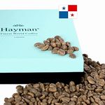 Hayman Coffee, 100% Panama Geisha Coffee, Green Coffee Beans to Medium Roast with Coffee Roaster Machine, 680g/24oz Box (Unit Count: 1) | Gesha Coffee