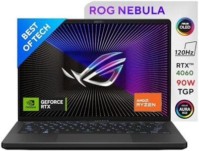 ASUS ROG Zephyrus G14 (2024), AMD Ryzen 9 8945HS, 14.0-inch 3K OLED 120Hz, Gaming Laptop (16GB/1TB SSD/NVIDIA GeForce RTX 4060 /Windows 11/Eclipse Gray/1.50 Kg), GA403UV-QS085WS