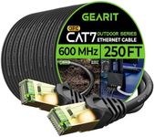 GEARit Cat7 Outdoor Ethernet Cable 