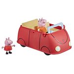 Peppa Pig Peppa’s Adventures Peppa’s Family Red Car Preschool Toy, Speech and Sound Effects, for Ages 3 and Up,5.313 x 11 x 7 inches