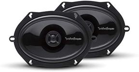 Rockford Fosgate P1572 Punch 5"x7" 2-Way Coaxial Full Range Speakers - Black (Pair)