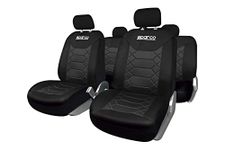 Sparco SPC1016BK Set of Covers for car seat BK Black