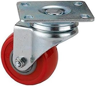 Woodriver 2-1/2" Caster Swivel Plate with 4-Hole Mounting 3-3/8" Tall