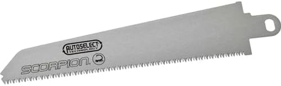 STANLEY - Hoja de HCS para realizar cortes rectos en todo tipo de maderas, aglomerado, PVC y similares. Longitud útil: 239 mm. Compatible con KS890E