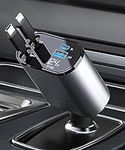 Retractable Car Charger 4 in 1 Car 