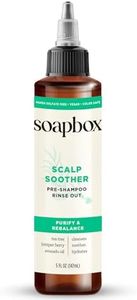 Soapbox Scalp Treatment, Soothing Treatment with Tea Tree Oil & Hyaluronic Acid to Sooth Irritated, Itchy, Sensitive Scalp and Hydrate Hair Vegan, Cruelty, Paraben, Gluten and Sulfate Free, 5oz