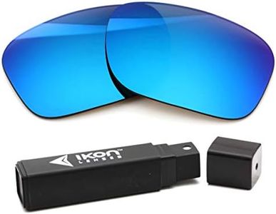 IKON LENSES Replacement Lenses for RB4264 Ray Ban (Polarized) - Fits RayBan RB 4264 Chromance Sunglasses (Ice Blue Mirror)