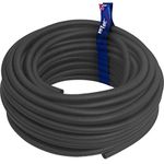 1STec 30m Underground Cable Conduit Ducting Hose Pipe Channel for TV coax, Electric Wire, Garden Lights, Fish Pond low voltage pumps, Power Socket lead Burial (30 Metre, 20mm External 14mm Internal)