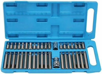 40 Pc Pcs Allen Torx Hex Key Star Spline Bit Set Blow Molded Case 3/8" 1/2" NEW