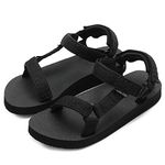 VVQI Women's Sandals Sport Water Sandals with Arch Support Insole Outdoor Hiking Quick-Drying Casual Sandal