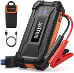 AstroAI S8 Ultra Battery Jumper Starter Portable, 4000A Car Jump Starter for Up to 10.0L Gas & 8.0L Diesel Engines, 88.8Wh Portable 12V Jump Box with USB Quick Charge and DC/Type C Port
